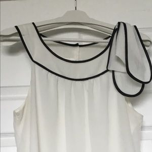 AB Studio Elegant Side Bow Blouse